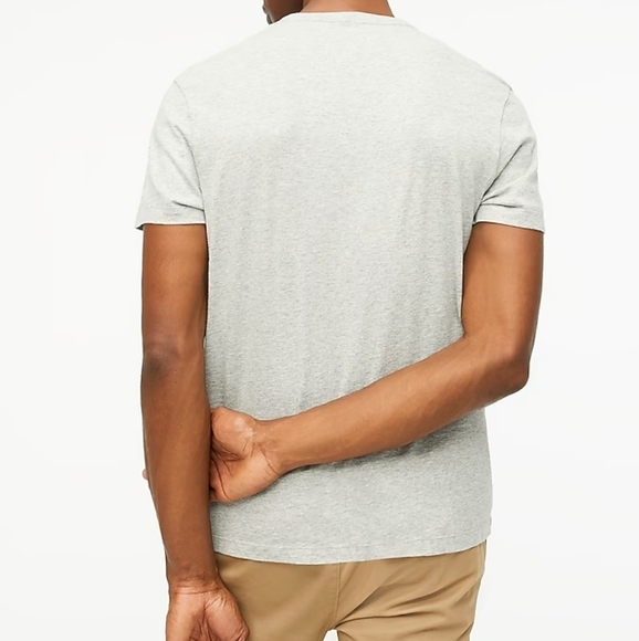 J.Crew Factory Washed Jersey V Neck Tee Navy Size Medium - Picture 3 of 3